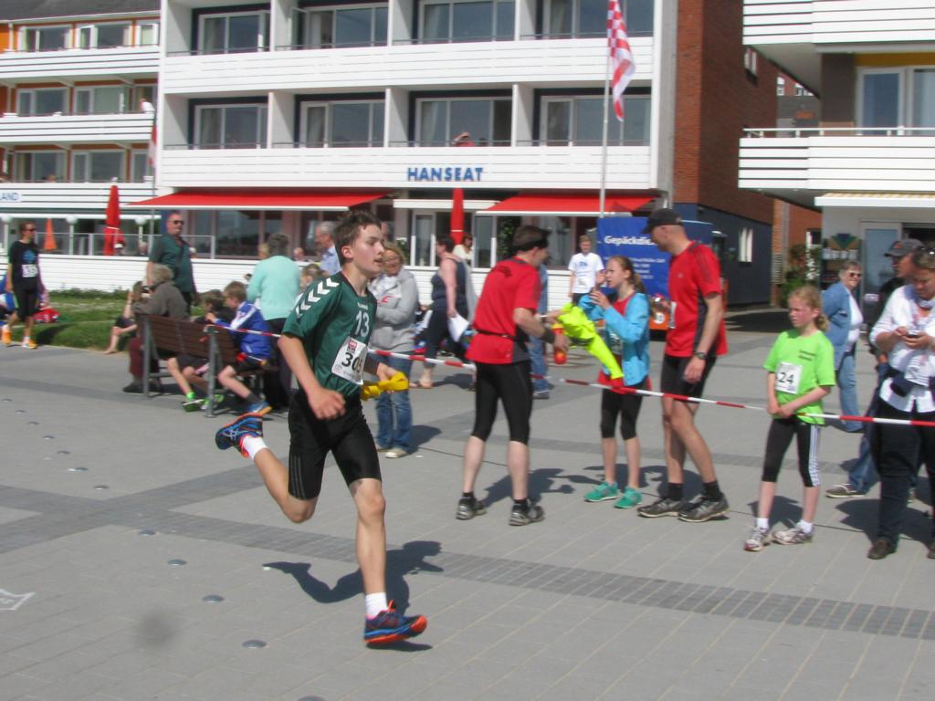 Helgoland Staffel-Marathon