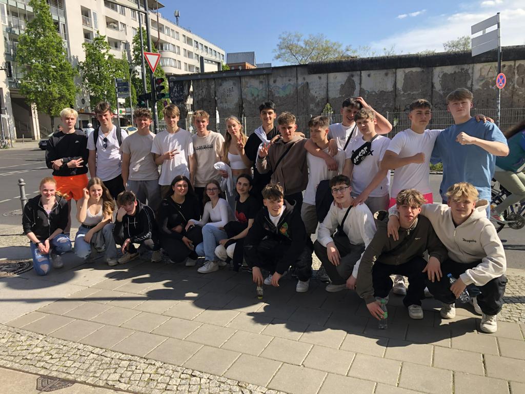 Sportprofil in Berlin vor der Mauer