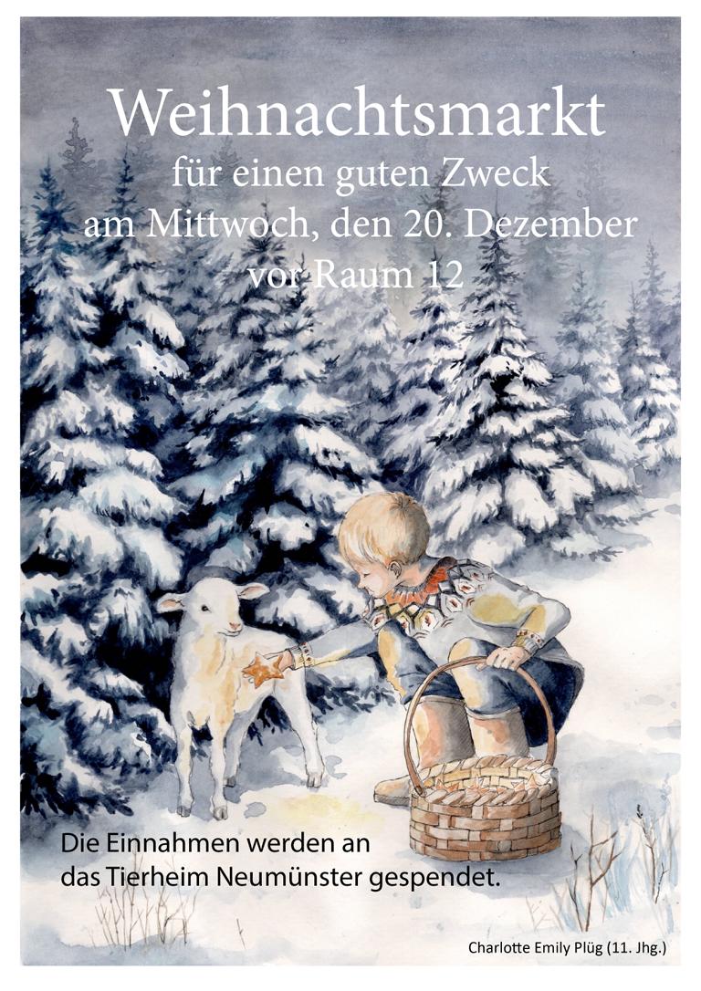 Plakat 10.12. Weihnachtsmarkt Tiermheim