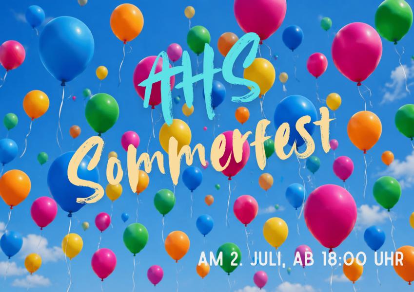 Plakat Sommerfest 2026