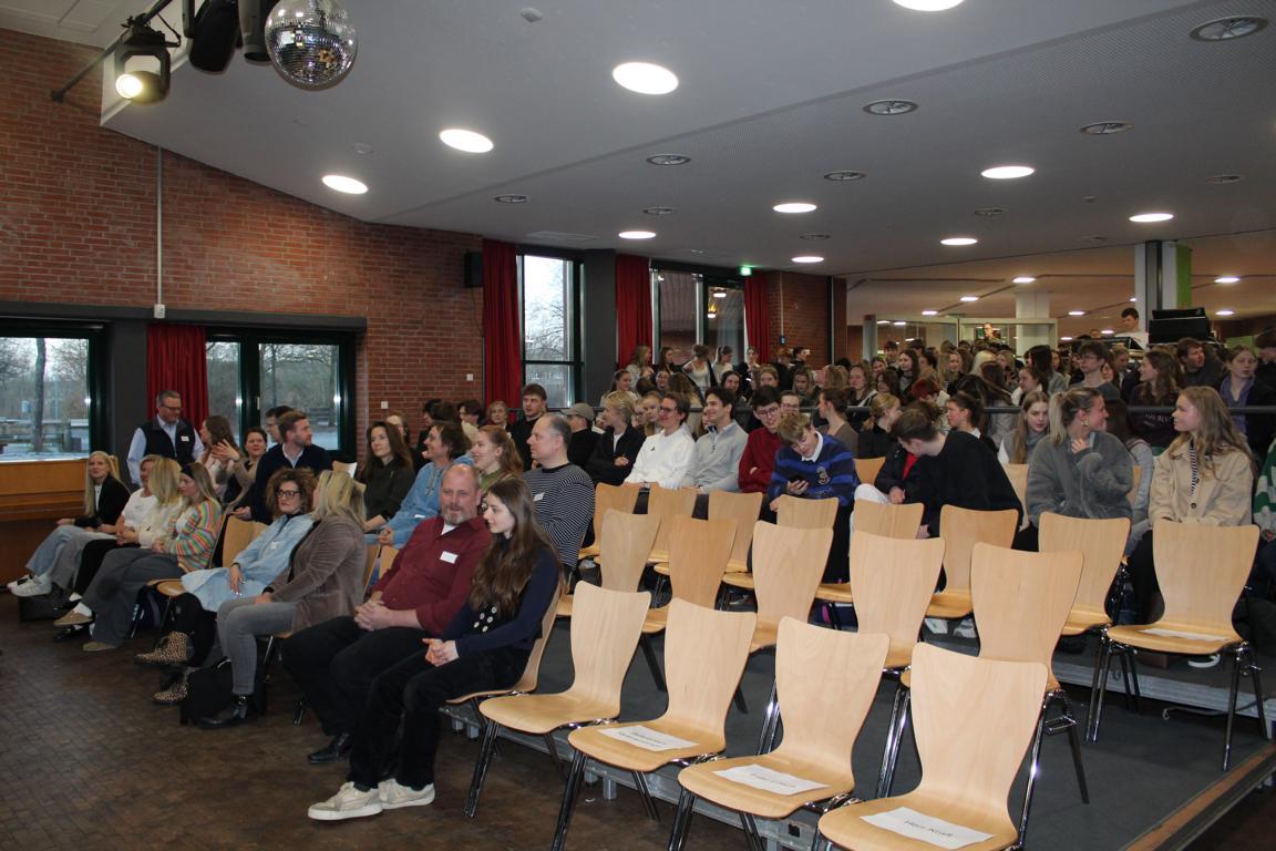 Begrüßung am Berufsinformationsabend